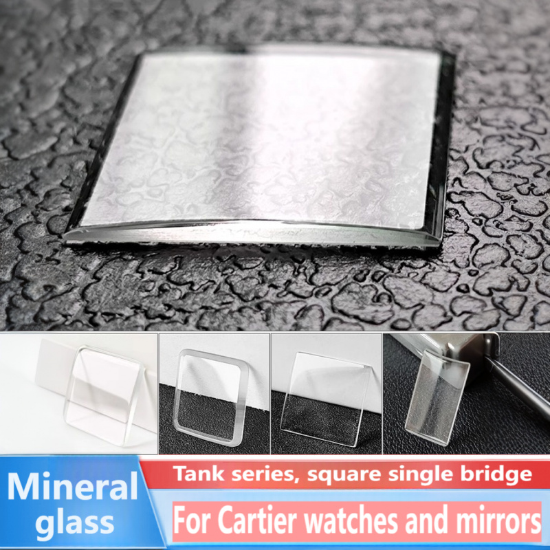 Cartier Watch Tank - Square Single Bridge Crystal For Cartier