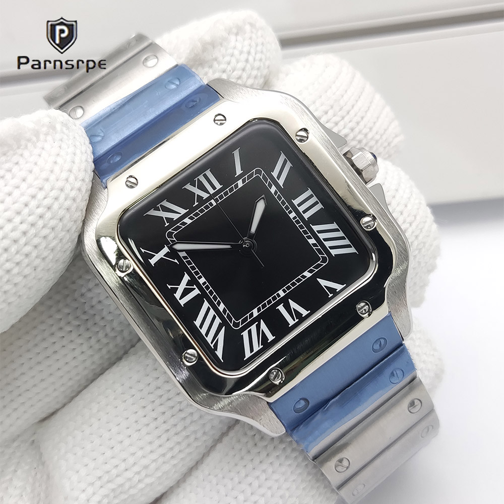 Cartier Watch Tank - Men's Watches Square Case New NH35