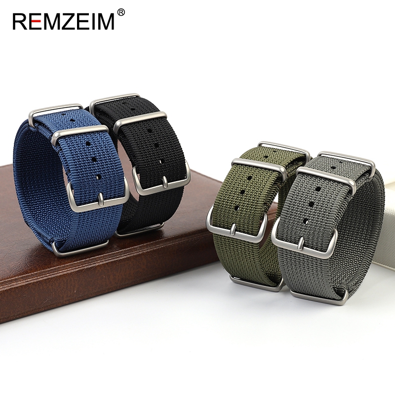 New Ribbed Nylon Watch Strap 1 - Nato Strap Nylon ulasan dan harga