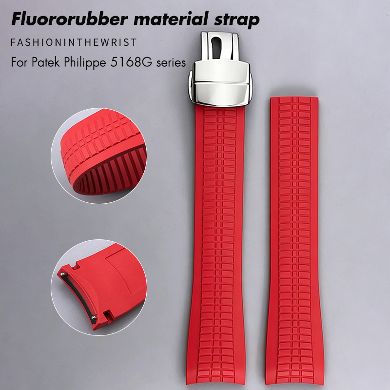 22mm Metal Pins Curved End Flu - Patek Philippe Watch Aquanaut ulasan dan harga