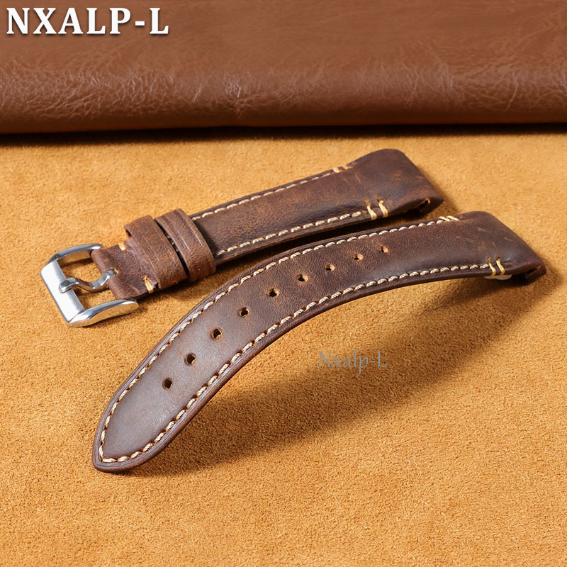 Curved End Bracelet Oil Wax Co - Omega Watch Speedmaster ulasan dan harga