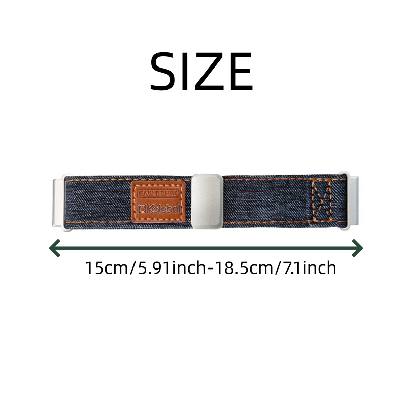 Magnetic Bands for Amazfit Fal - Canvas Strap Watch ulasan dan harga
