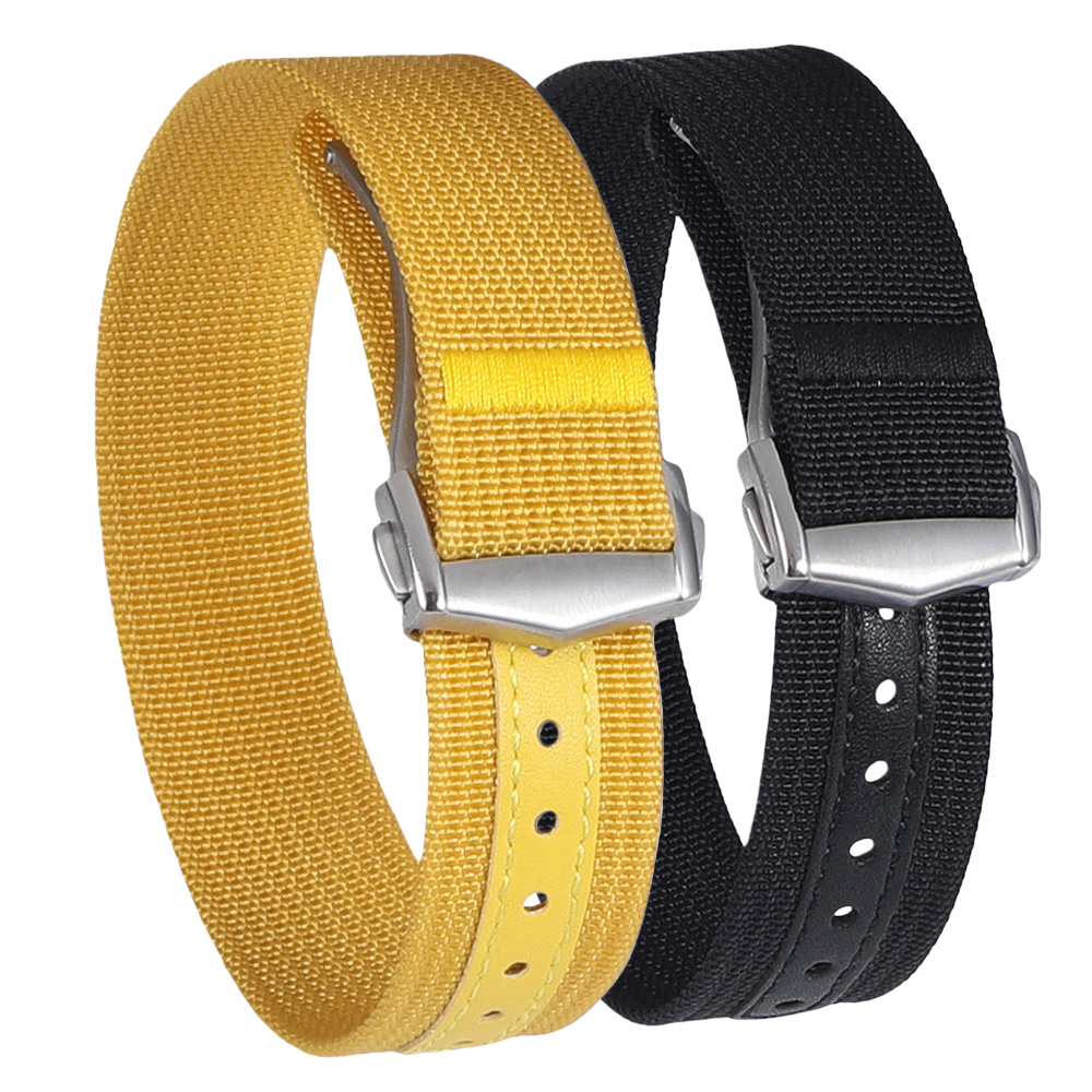 Folding Buckle Nylon Watch Ban - Nato Strap Nylon ulasan dan harga