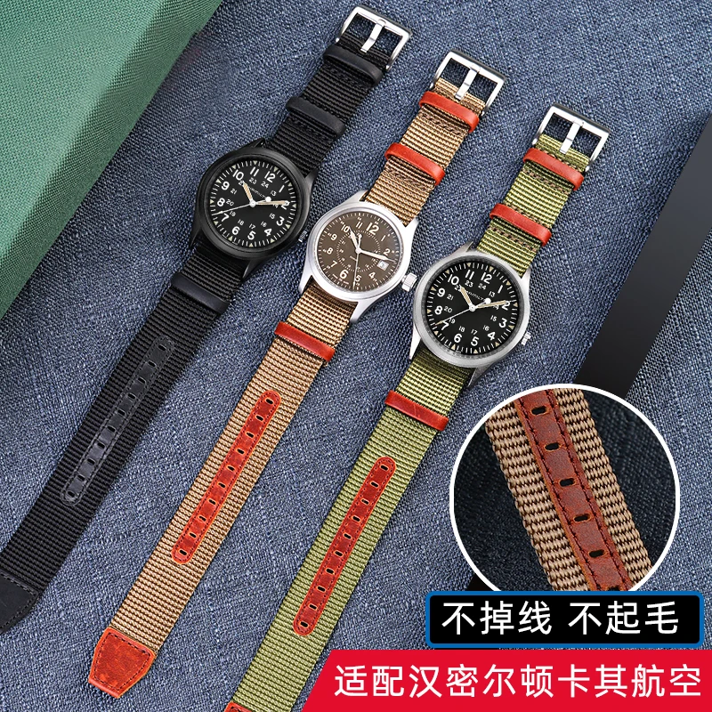 High quality  Nylon 20mm 22mm  - Nato Strap Nylon ulasan dan harga