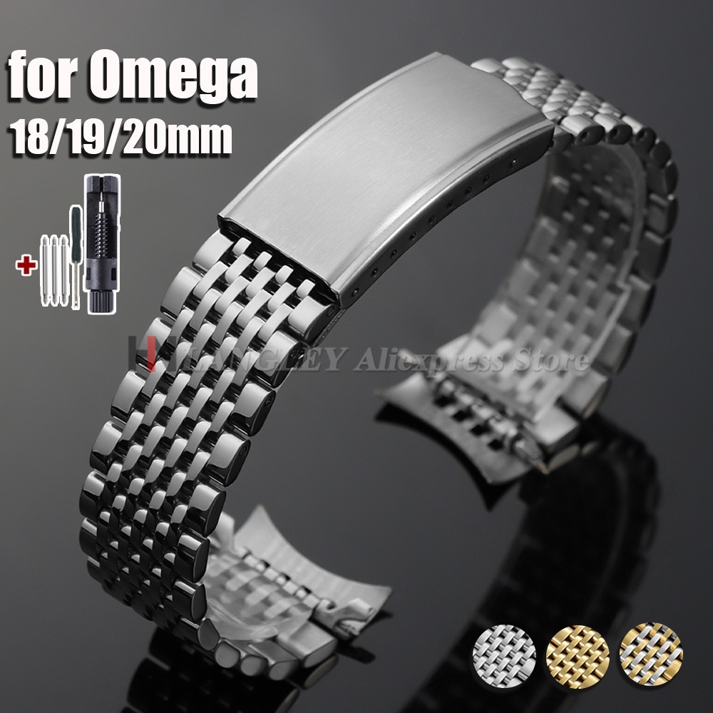 18mm 19mm 20mm Stainless Steel - Omega Watch Speedmaster ulasan dan harga