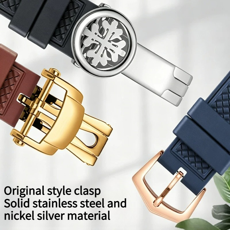 Fluorine rubber watch strap do - Patek Philippe Watch Calatrava ulasan dan harga