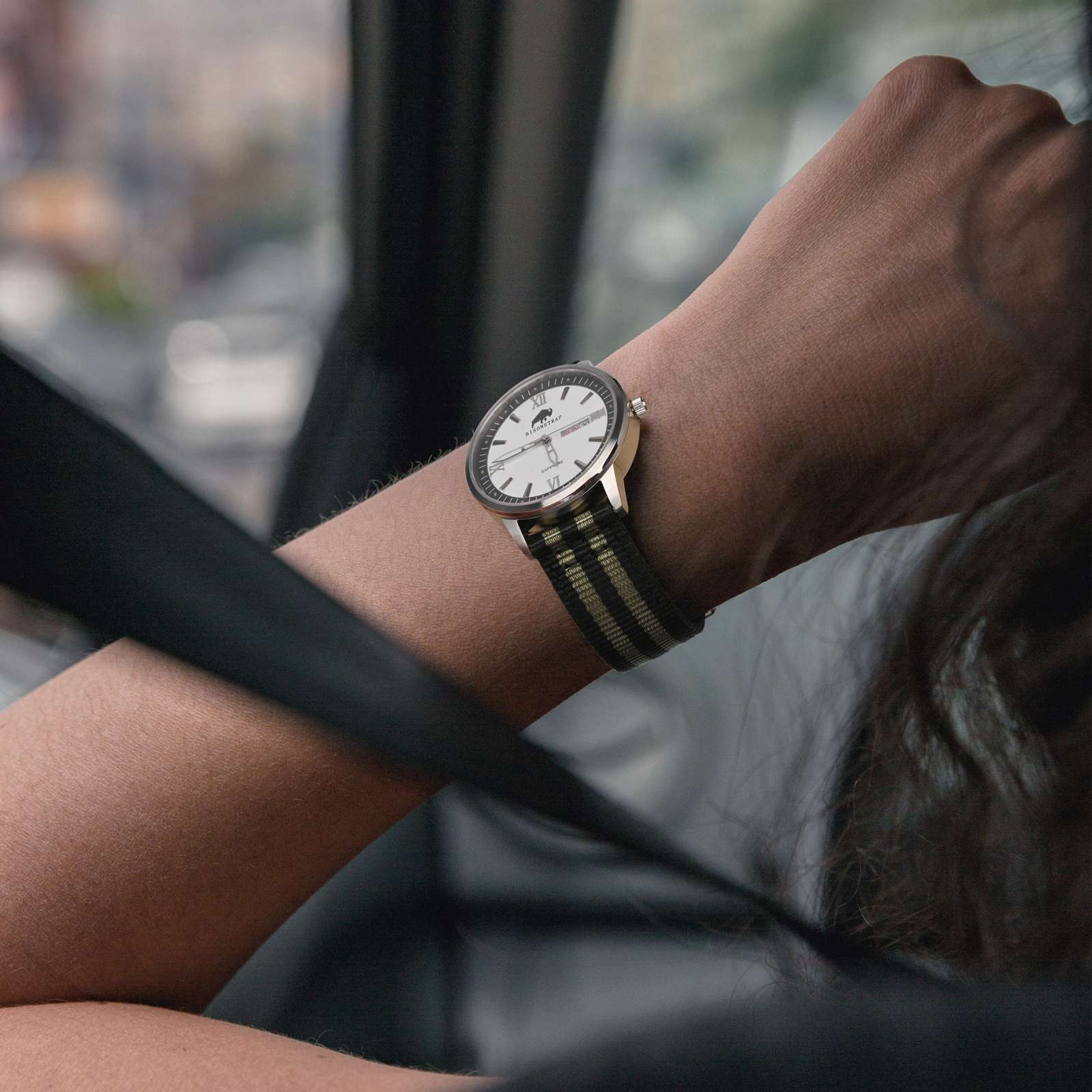 BISONSTRAP Nylon Wacth Strap,1 - Nato Strap Nylon ulasan dan harga