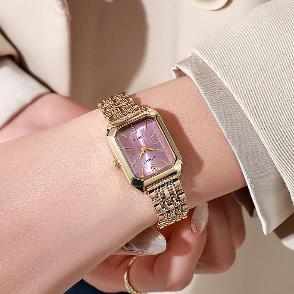 Fashion Stainless Steel Quartz - Canvas Strap Watch ulasan dan harga