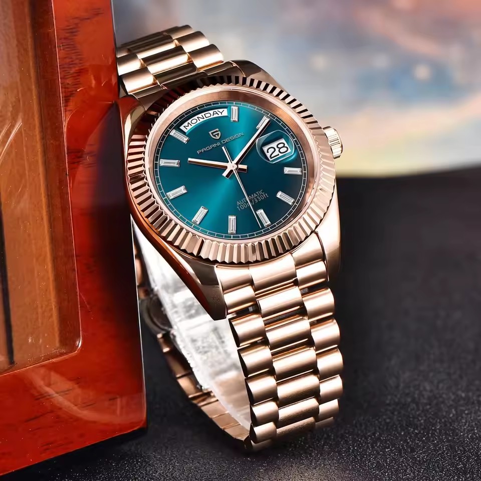 PAGANI DESIGN New Rose Gold Co - Rolex Watch Datejust ulasan dan harga