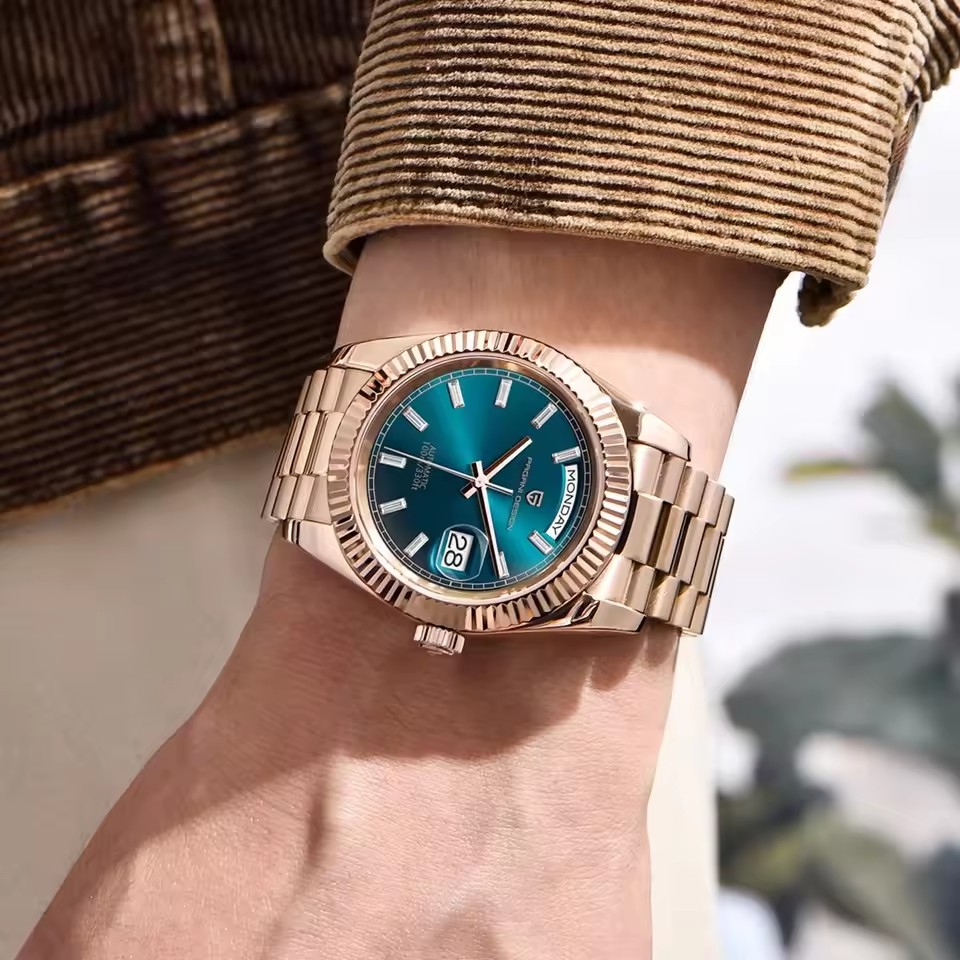 PAGANI DESIGN New Rose Gold Co - Rolex Watch Datejust ulasan dan harga
