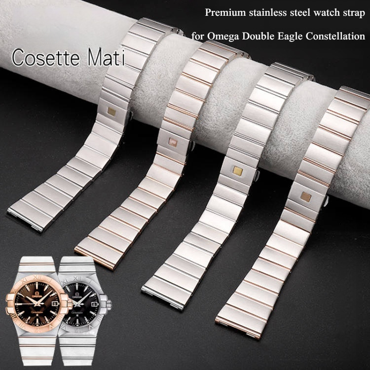Stainless steel strap for Omeg - Omega Watch Constellation ulasan dan harga