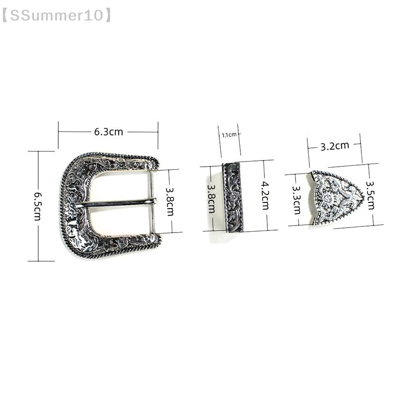 【SSummer10】1 Set Three-Piece B - Buckle Pin Ss ulasan dan harga