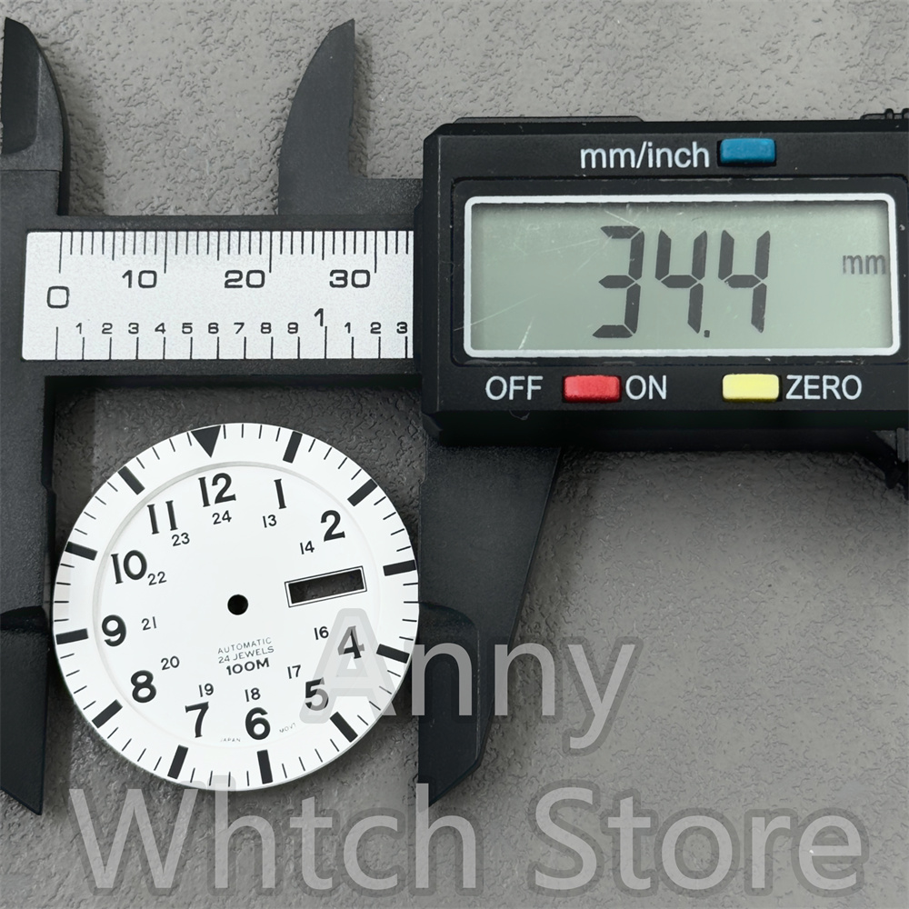 34.4mm Vintage White Black Dar - Seiko Watch 5 Sports ulasan dan harga