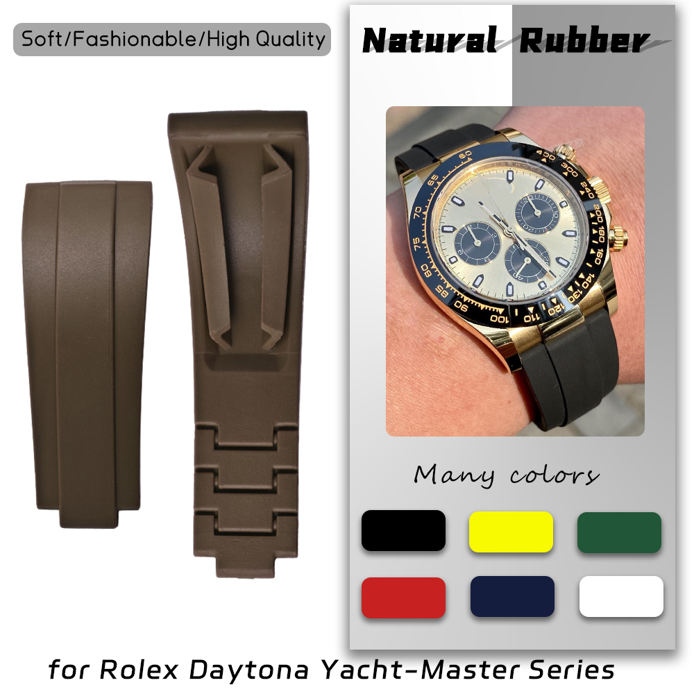 20mm 21mm Quality Natural Rubb - Rolex Watch Submariner ulasan dan harga