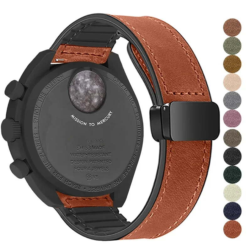 20mm Silicone Leather Watch St - Omega Watch Constellation ulasan dan harga